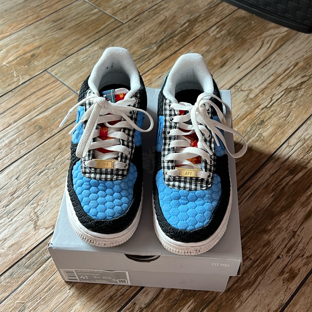 Nike Air Force 1 LV8 GS 'Multi-Material' Big Kids' Shoes Sneakers DZ5302-001